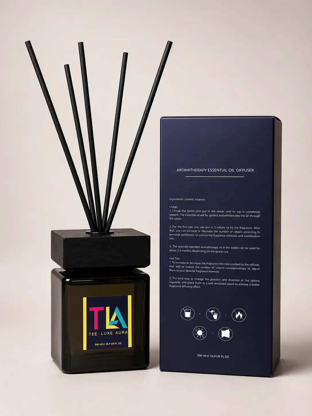 TLA All Season Zen Tea Reed Diffuser - Image 2